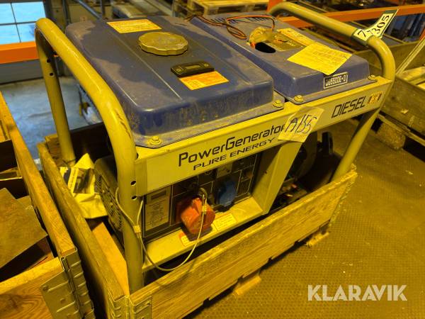 Generator PowerGenerator DG5500-3 - Diesel