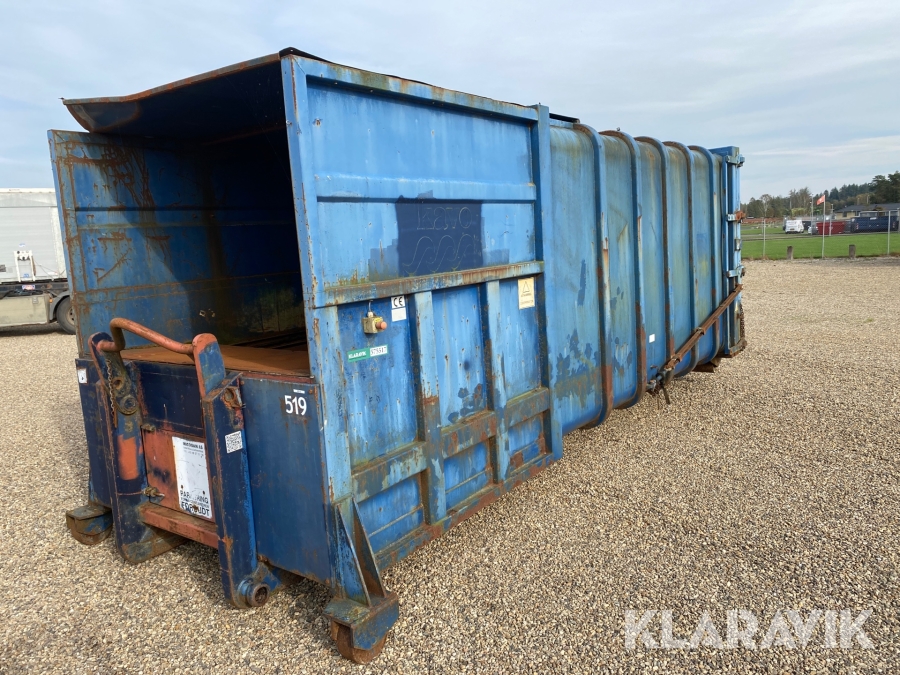 Komprimator container Micodan Mk5 -35T 5,5KW 22,5 M3