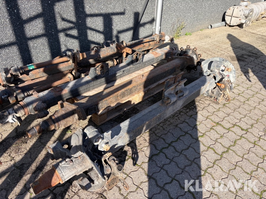 Trailer aksler 5 styk saf og bpw
