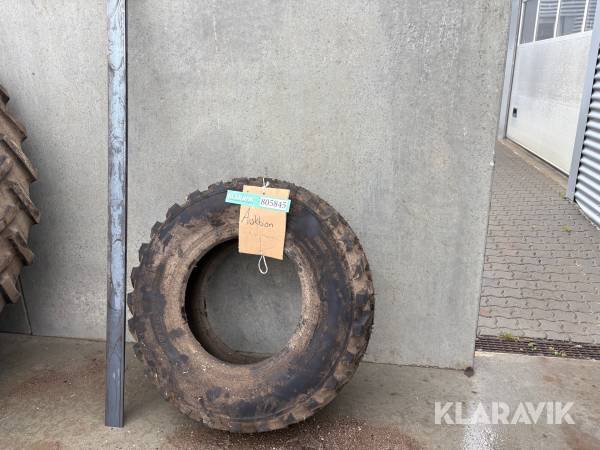 Dæk og 2 stål profiler Dunlop 1 styk