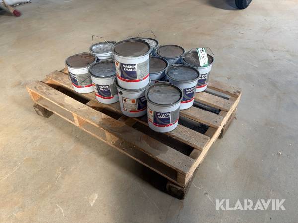 Maskinemalje Esbjerg Paints 12 styk