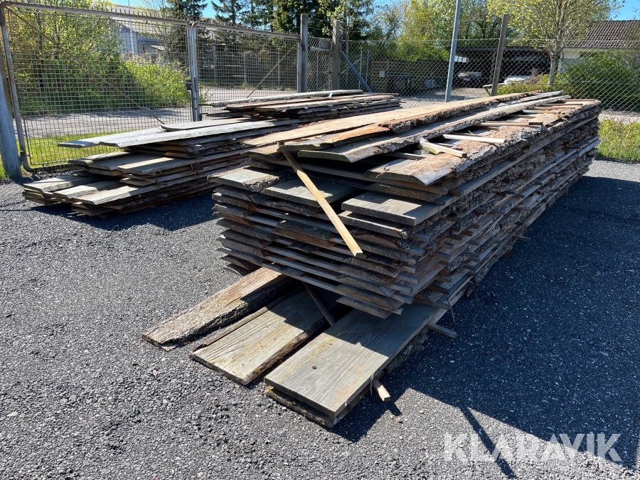 Kalmar brædder lærk ca. 100 styk