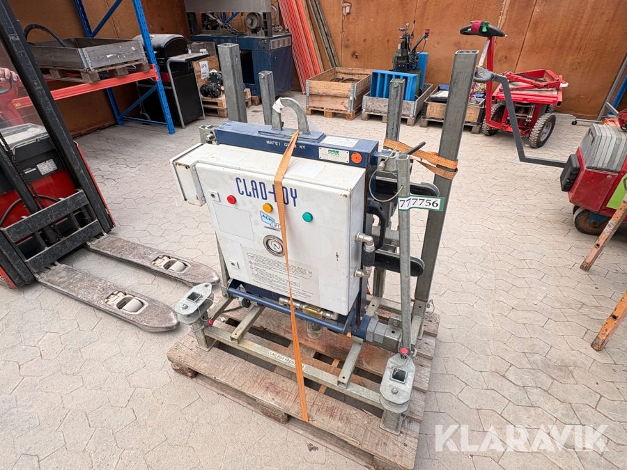 Vakuum sug Clad-Boy Aero lift 160/4L
