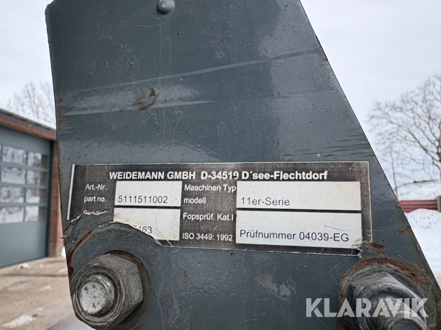 Minilæsser Wiedemann 1140 CX30