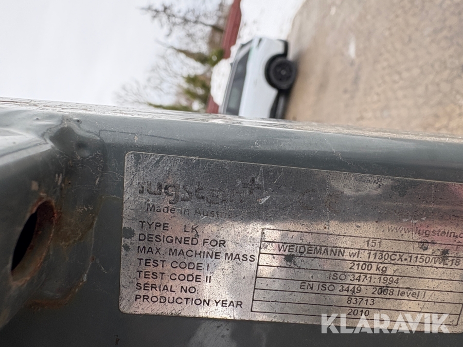 Minilæsser Wiedemann 1140 CX30