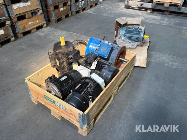Lot med el-motorer Hoyer - 6 enheder