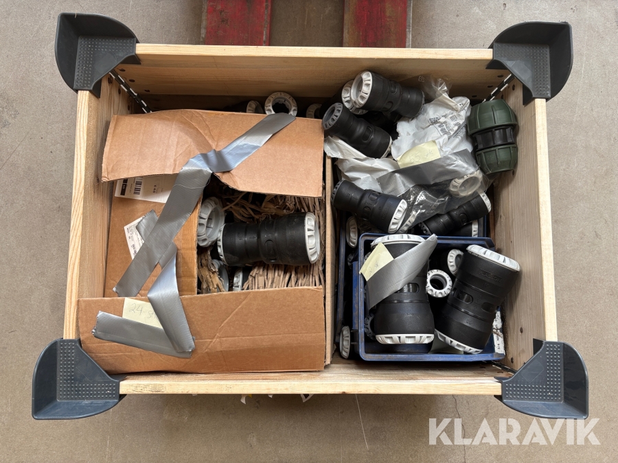 Overgange til plastrør Plasson 91 styk