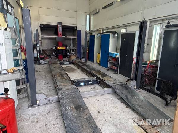 4-søjlet lift Launch TLT440JA til 4-hjulsudmåling