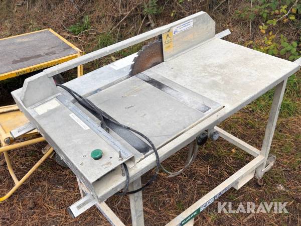 Bordrundsav Ballen Maskinfabrik ApS Ukendt Med rullebord og 3-faset motor