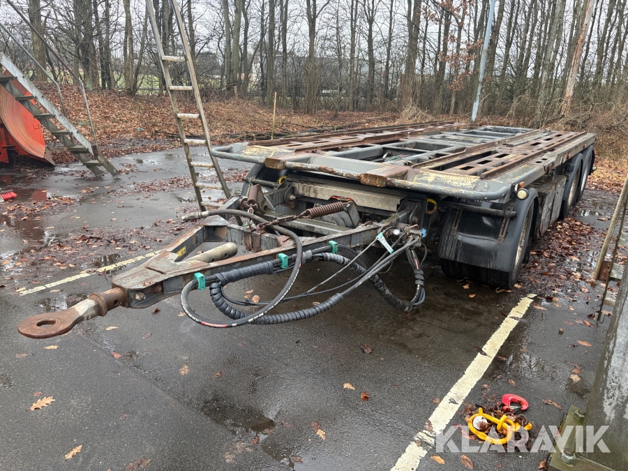 Påhængsvogn Nopa PTC240 24.000 kg. - 3-akslet