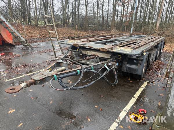 Påhængsvogn Nopa PTC240 24.000 kg. - 3-akslet