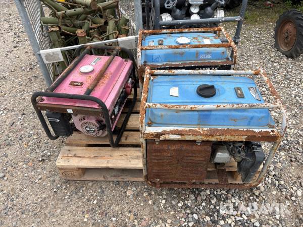 Generator PowerGenerator GG3300 + AVR3 3 stk.