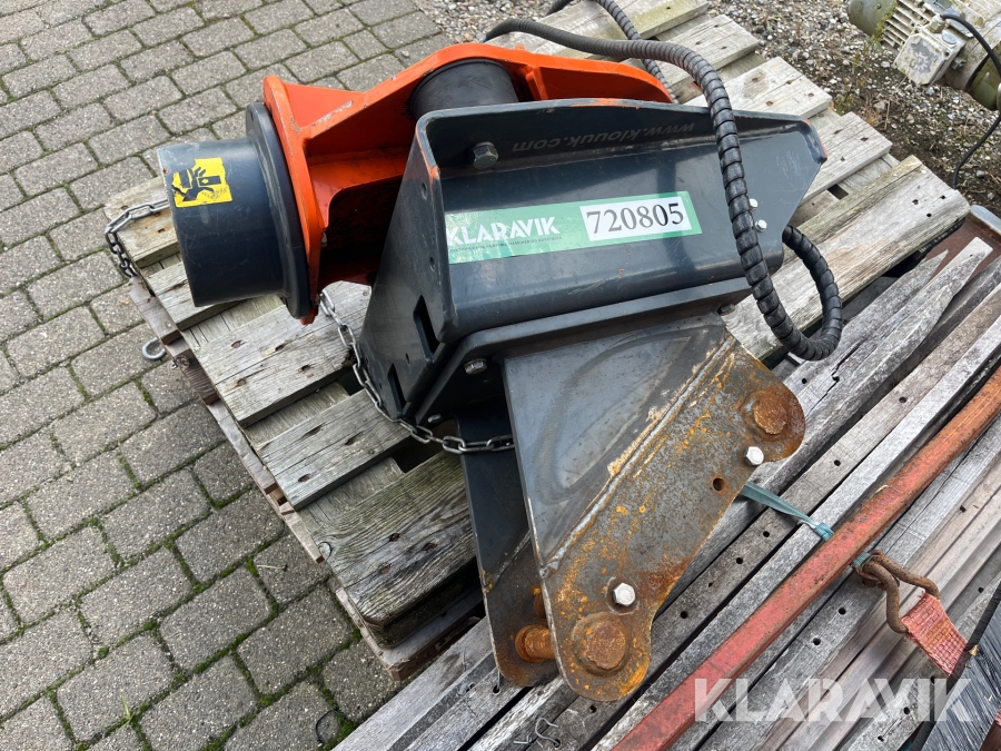 Hydraulisk pælehammer Klou KPD217