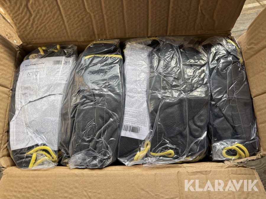 Arbejdshandsker sort 2 kasse (480 par)