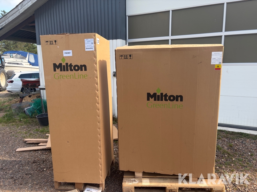Varmepumpe Milton Luft/vand 15 kw udvendig og indvendig del