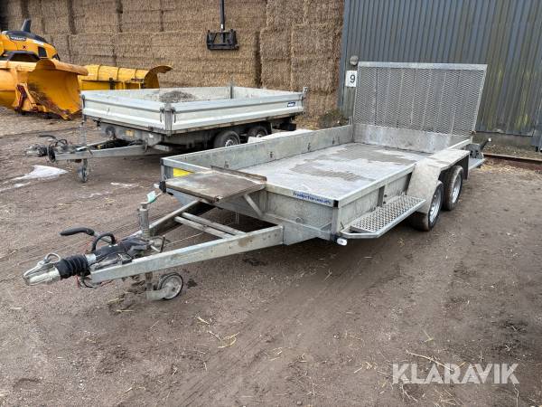 Maskintrailer Variant 3518m4 3500 kg. 2-akslet