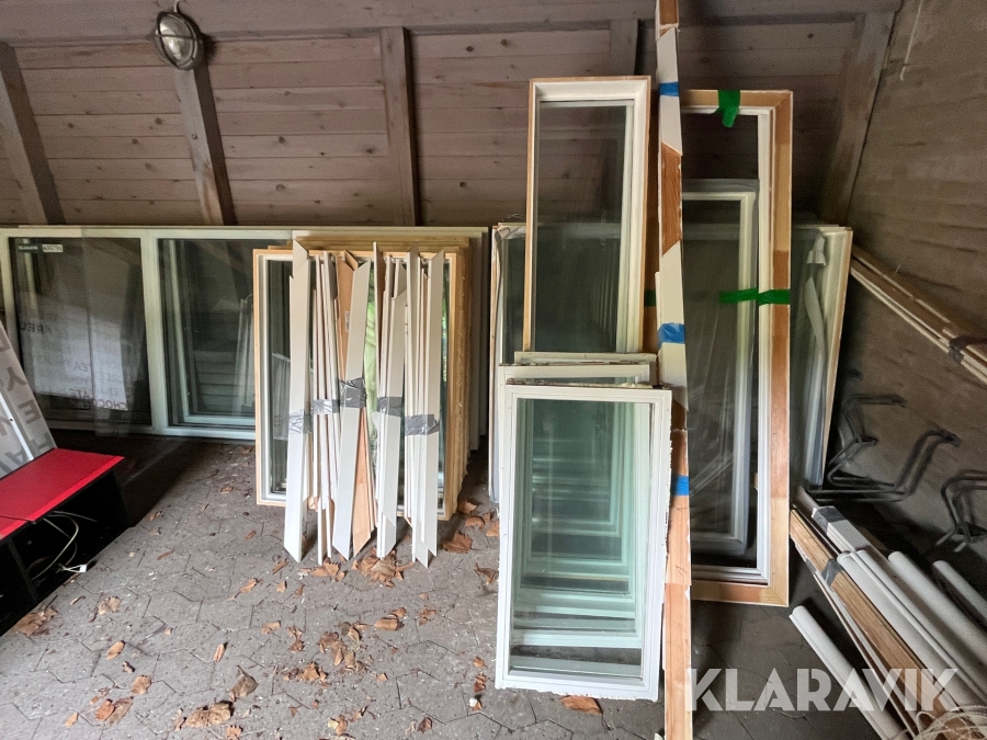 Indvendige vinduer - 16 styk