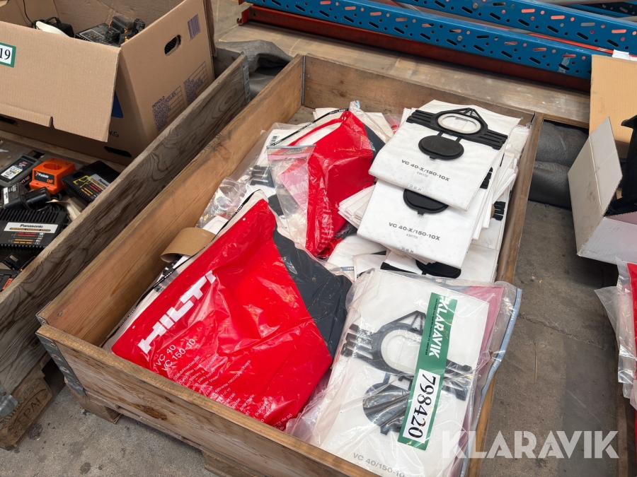 Støvposer/filterposer Hilti VC 40-X/150-10X 67 styk