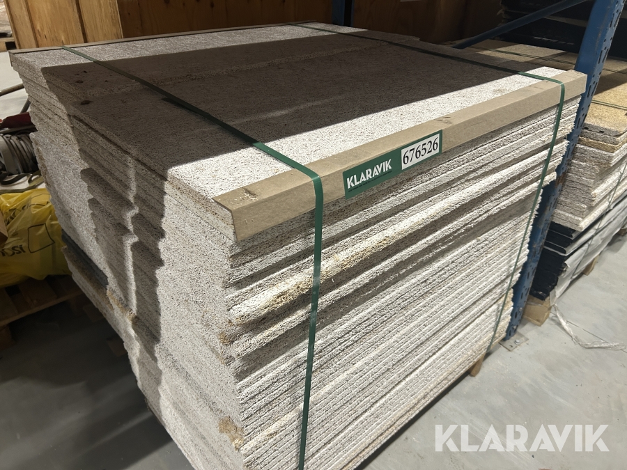 Træbeton Cewood Hvidmalet 78 styk, 2 sortering