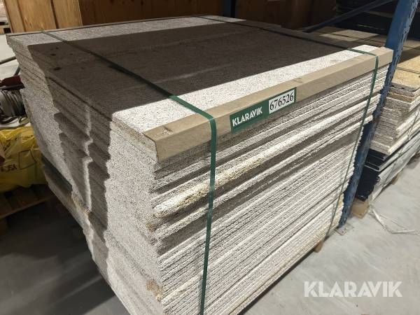 Træbeton Cewood Hvidmalet 78 styk, 2 sortering