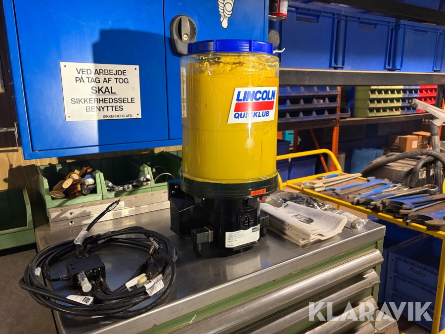 Centralsmøringsanlæg Lincoln P203-8XLBO-1K6-24-2A1.01 8 liter 24 volt