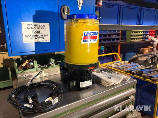 Centralsmøringsanlæg Lincoln P203-8XLBO-1K6-24-2A1.01 8 liter 24 volt