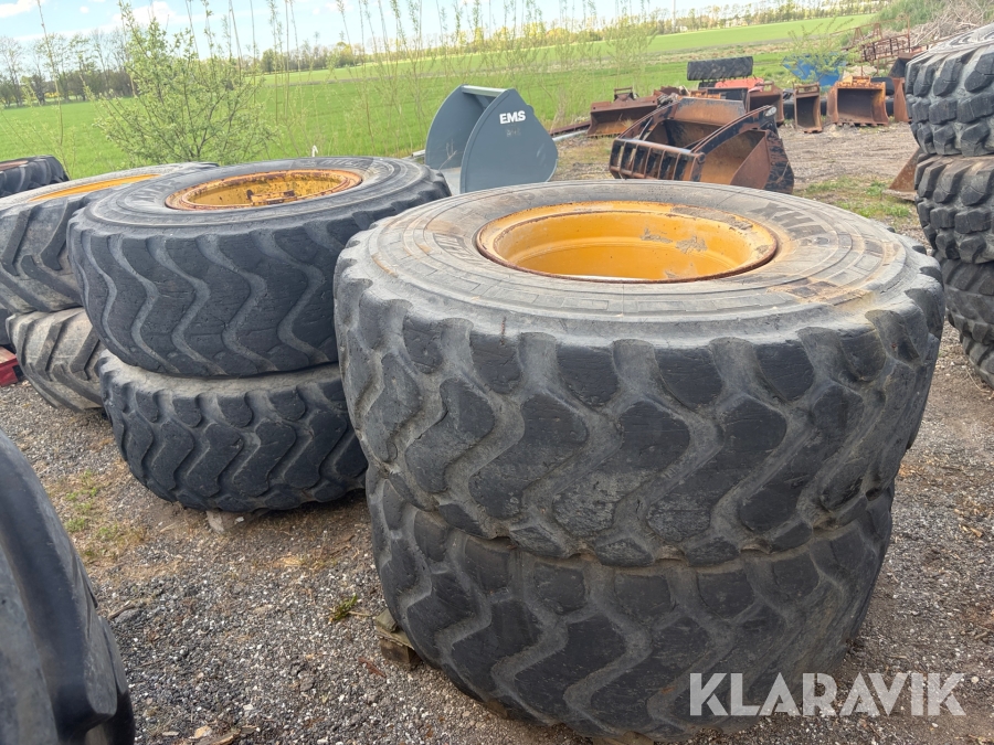 Hjul Michelin 20.5R25 4 styk