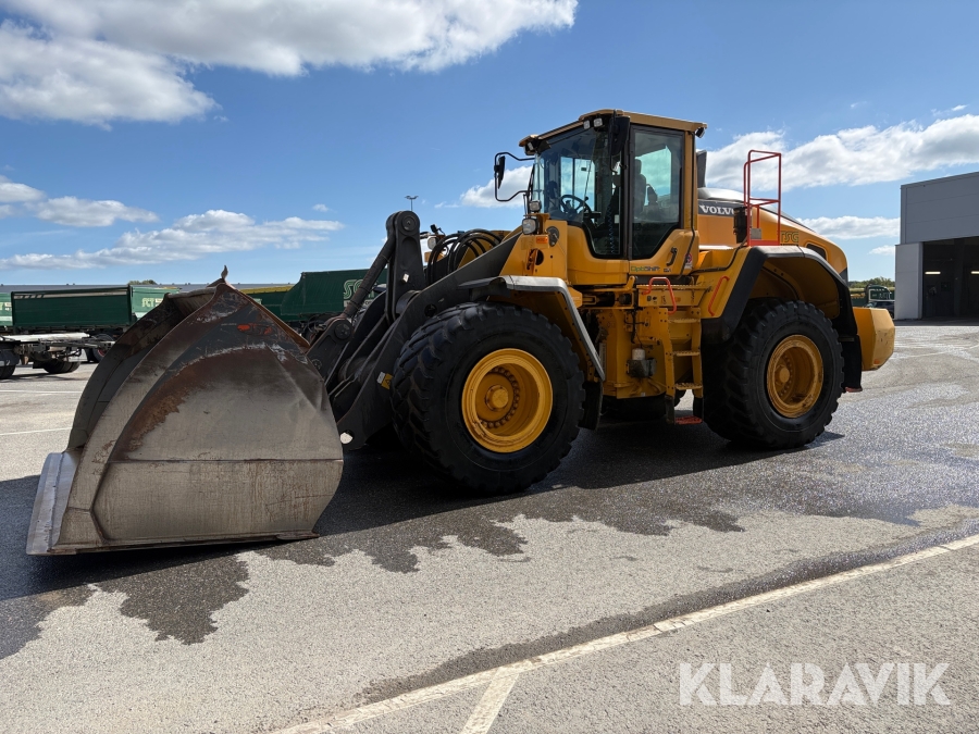 Gummiged Volvo L180H