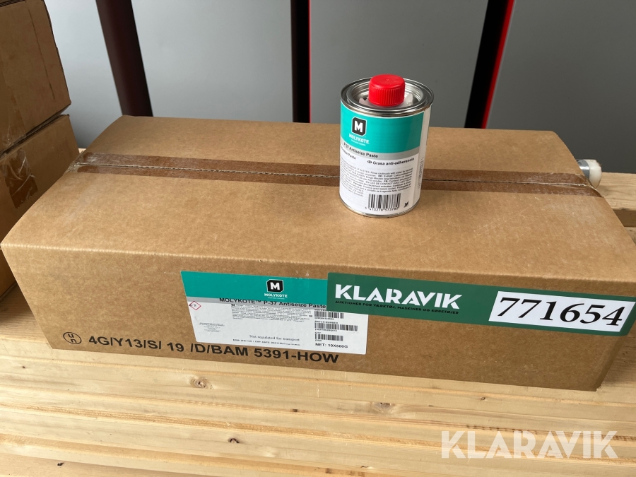 Antiseize Molykote P-37 Antiseize Paste 1 kasse (10bøtter)