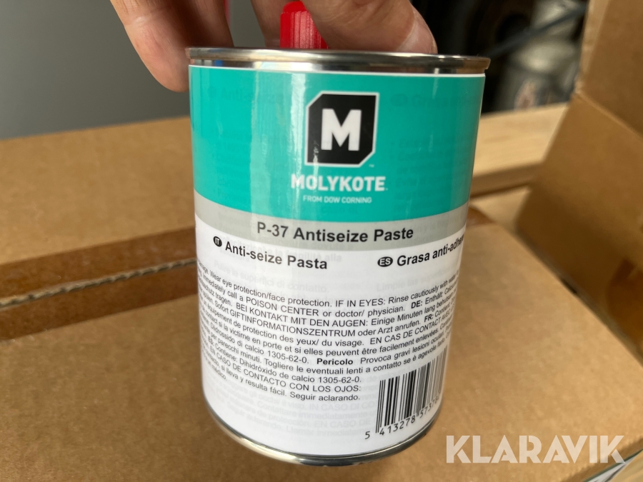 Antiseize Molykote P-37 Antiseize Paste 1 kasse (10bøtter)