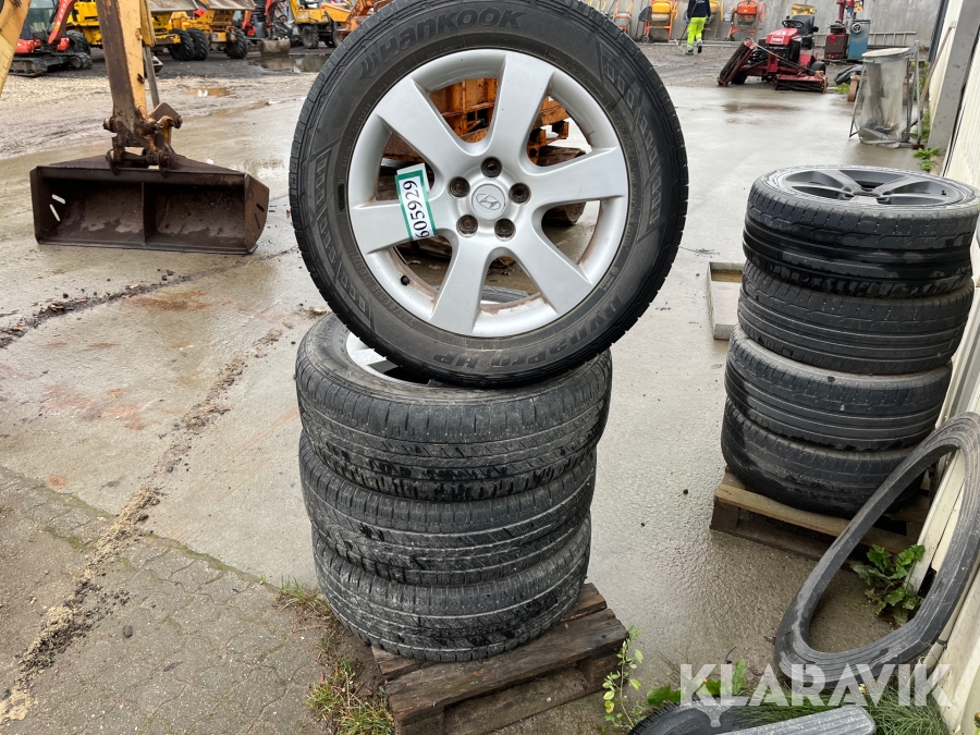 Hjul Hyundai / Hankook 235/60-18” 4 stk