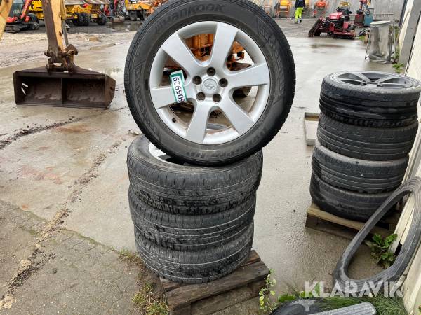 Hjul Hyundai / Hankook 235/60-18” 4 stk