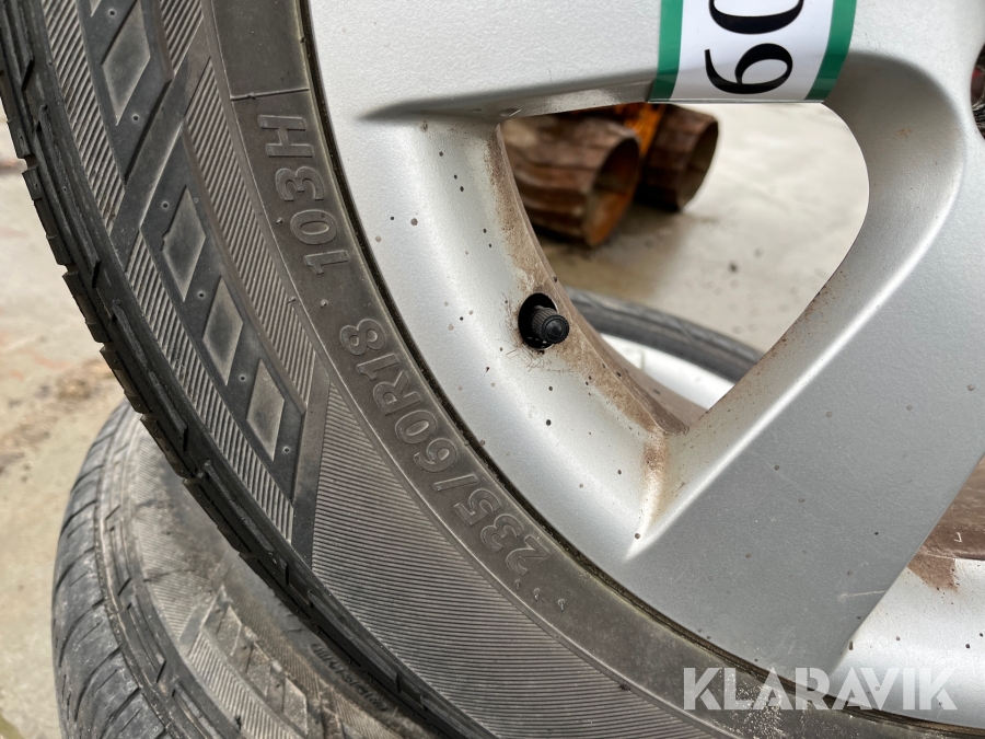 Hjul Hyundai / Hankook 235/60-18” 4 stk