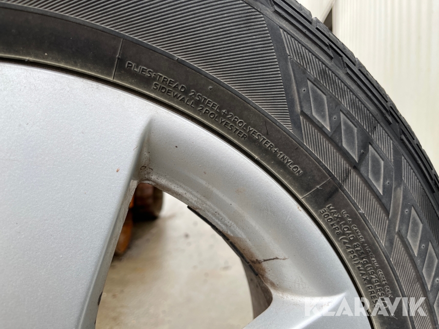 Hjul Hyundai / Hankook 235/60-18” 4 stk