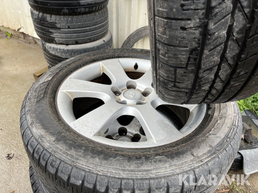 Hjul Hyundai / Hankook 235/60-18” 4 stk