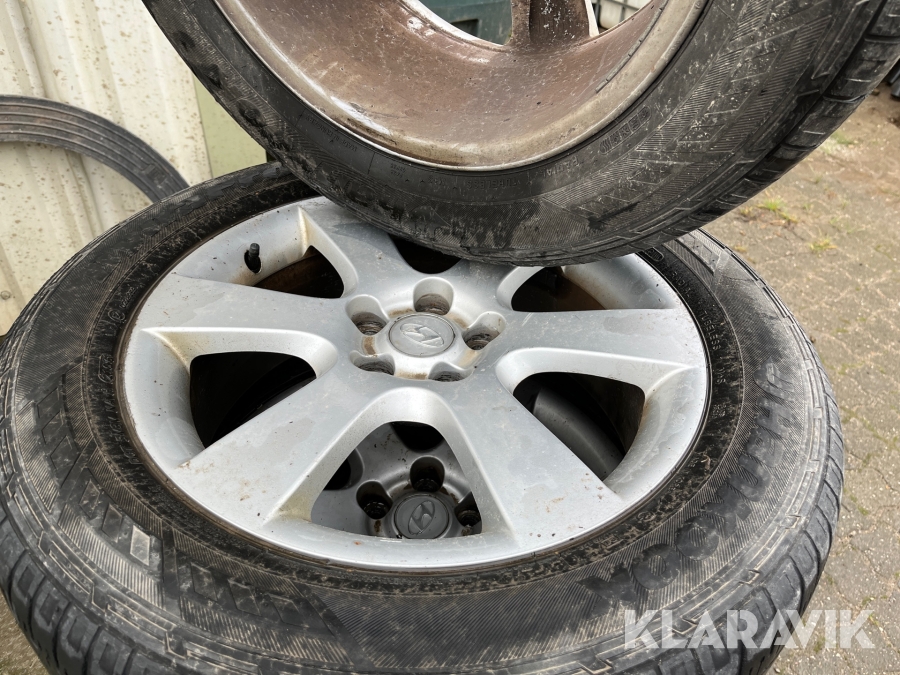 Hjul Hyundai / Hankook 235/60-18” 4 stk