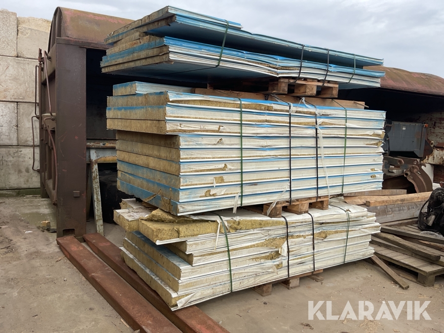 Komposit paneler med isolering 21 styk