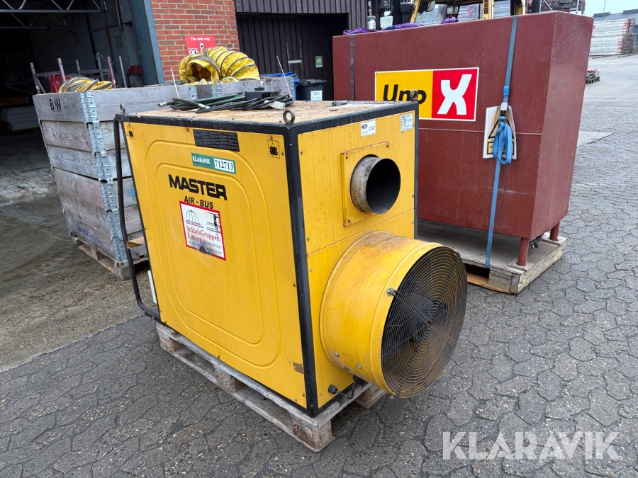 Varme kanon Master AUR-BUS BV 740 FS - til diesel, inklusiv tank