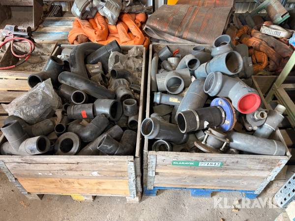 Rør-fittings Blandet Ukendt Antal