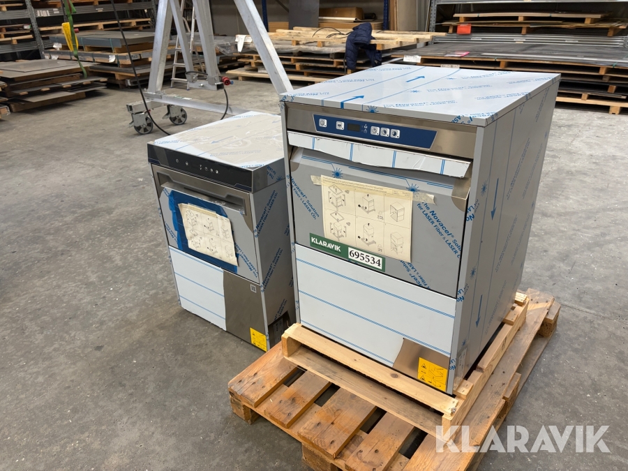 Industriel opvasker Electrolux Professional EUCM60 / EUJ366M, 2 Styk