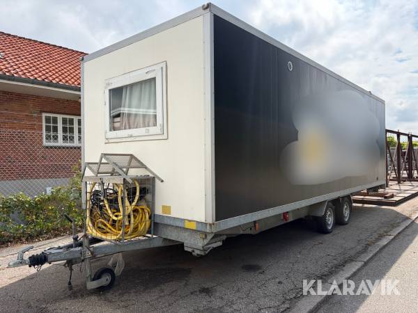 Personalevogn Eurowagon 4 personers