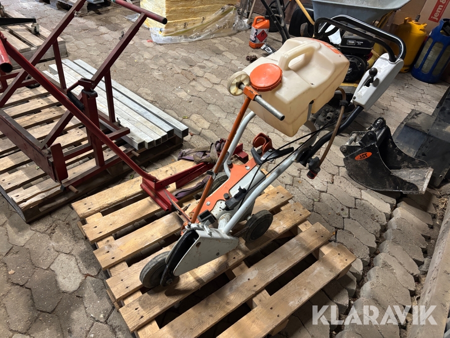 Føringsvogn + fliseløfter Stihl FW 20