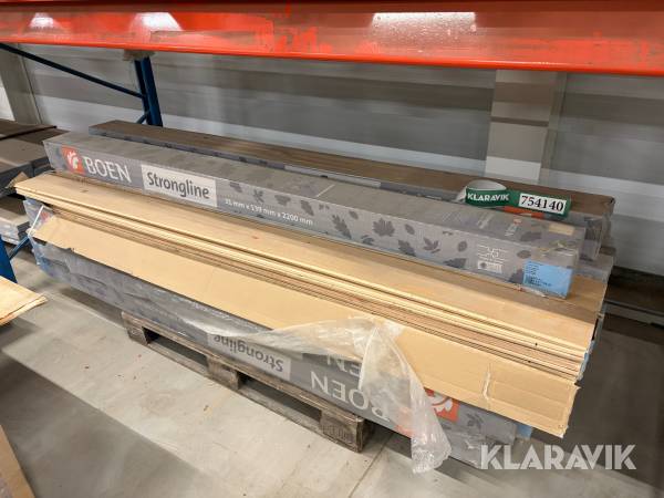 Gulv Boen Strongline Real Wood - 34m2