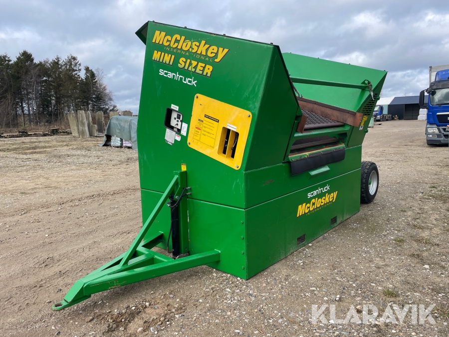 Sorteringsmaskine McCloskey Mini Sizer