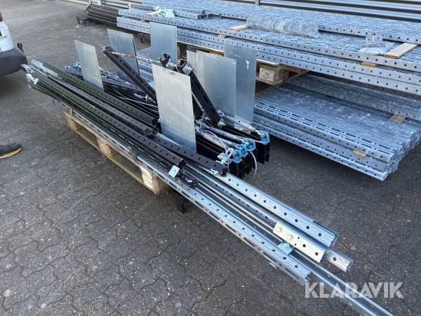 Assorteret C-kanalskinner Hilti MT-40