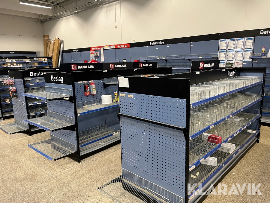 Værksteds/butik inventar