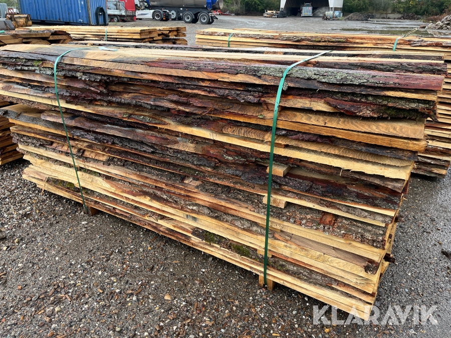 Kalmarbrædder eg Ca 70-90 brædder.