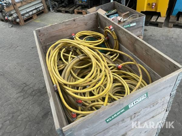 Blandet Lot af vandslanger