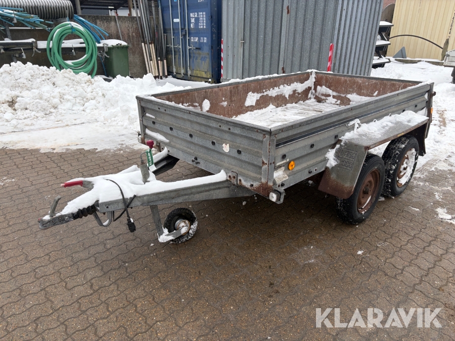 Buggytrailer Brenderup L 1350 alubund
