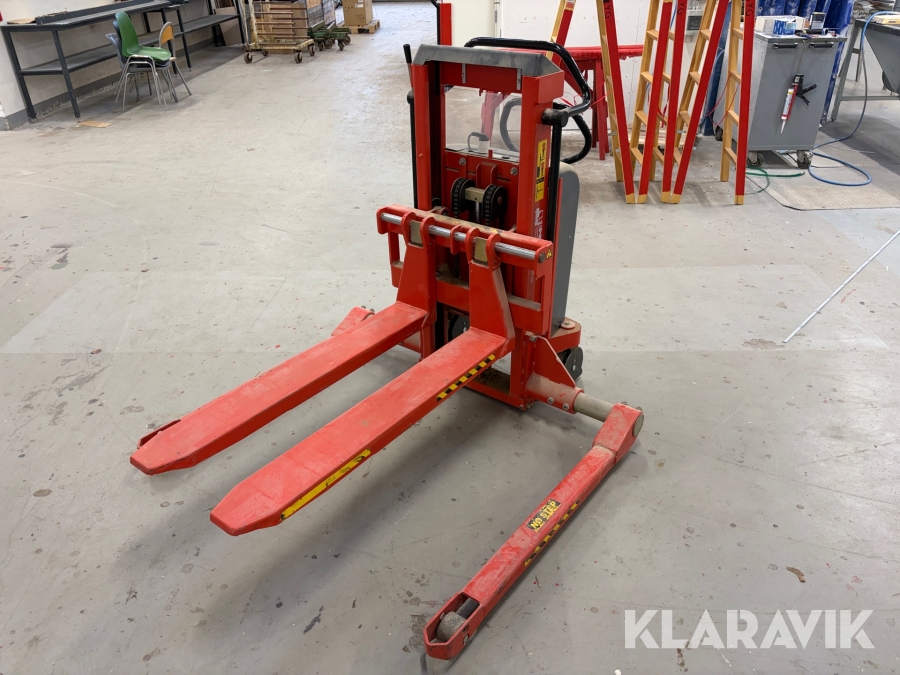Palleløfter med el-hejs Logitrans ELFS 1001/890 1000kg